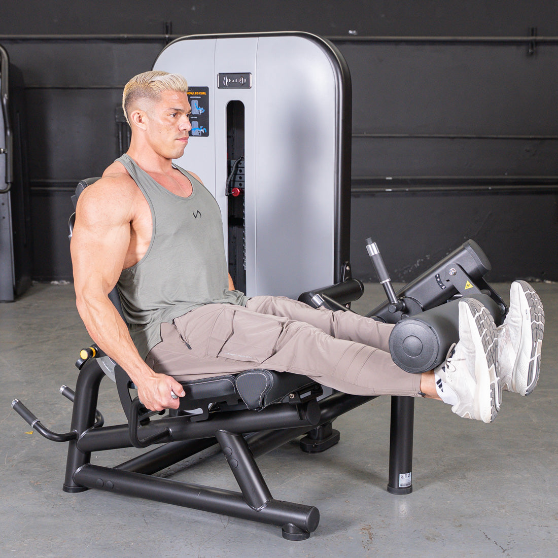 Vogue Leg Extension / Prone Leg Curl Combo | Commercial Gym Equipment | Muscle D
