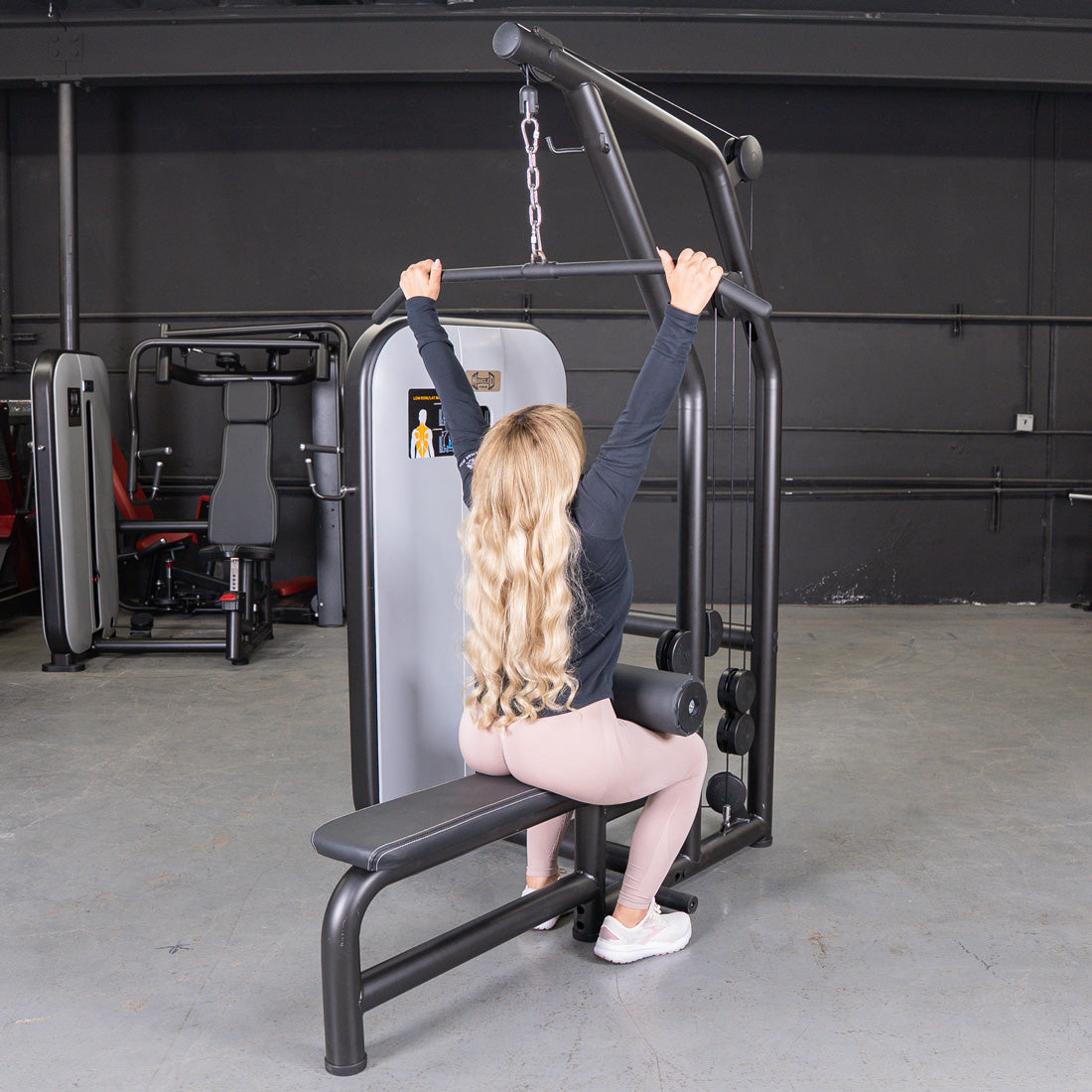 Vogue Lat Pulldown Low Row Combo | Commercial Grade | Muscle D