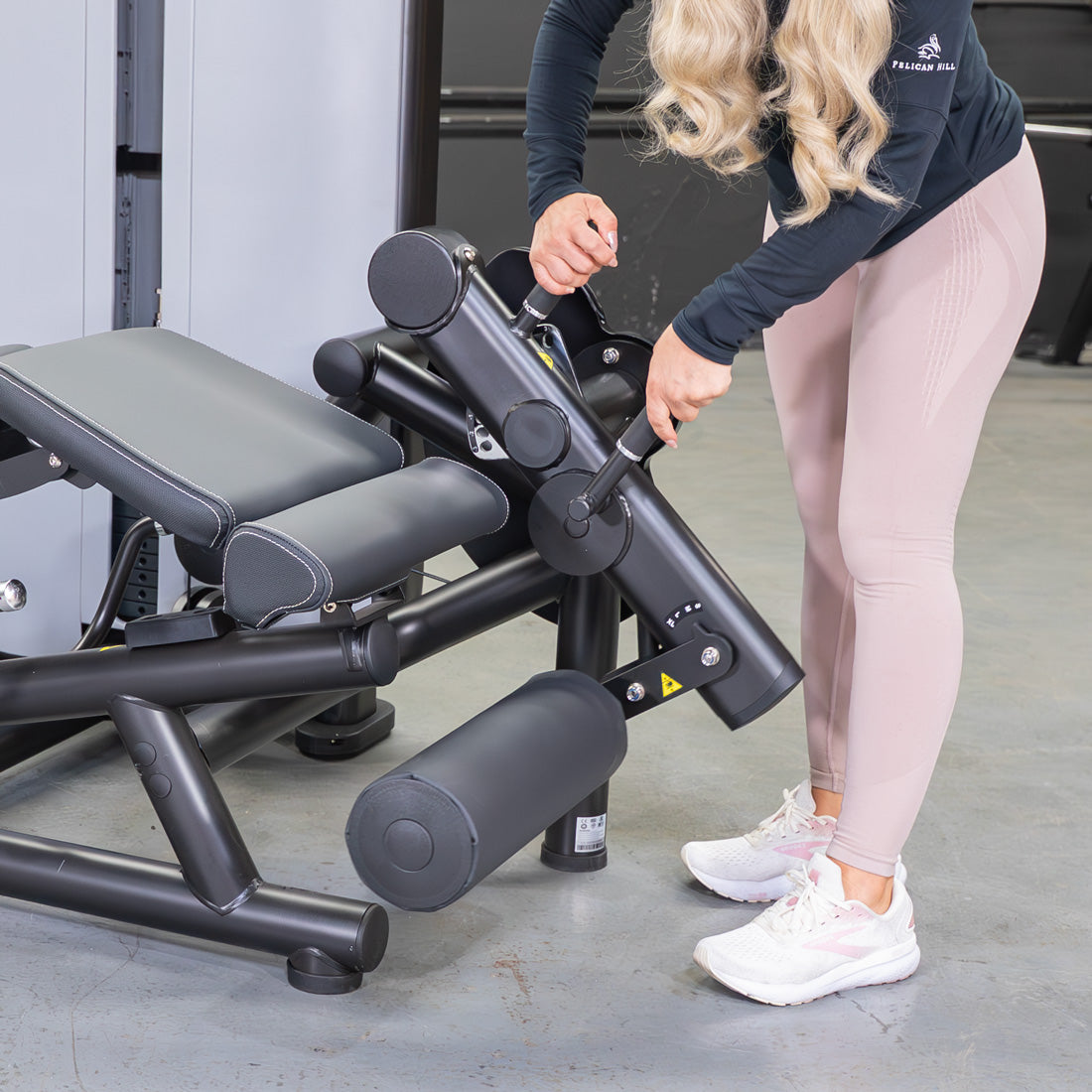 Vogue Leg Extension / Prone Leg Curl Combo | Commercial Gym Equipment | Muscle D