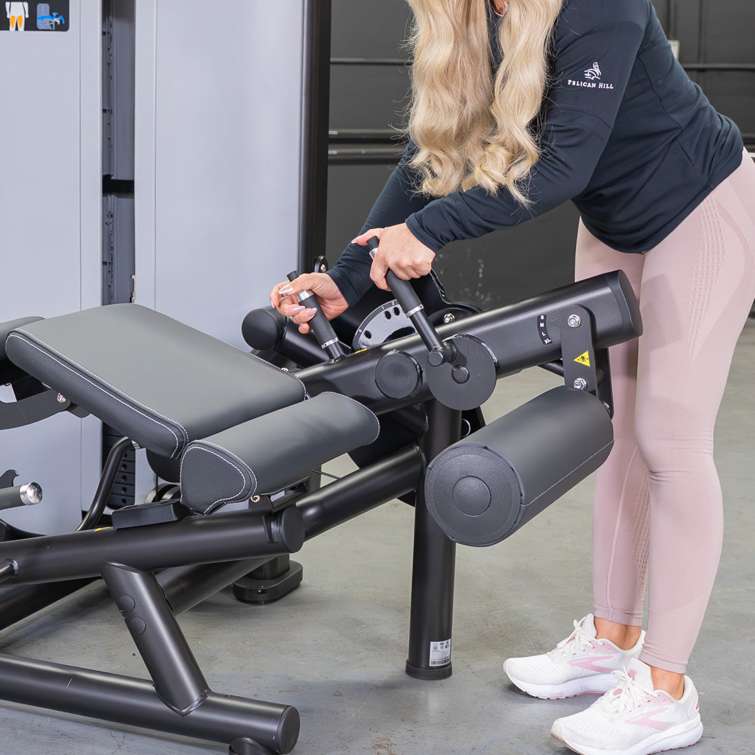 Vogue Leg Extension / Prone Leg Curl Combo | Commercial Gym Equipment | Muscle D